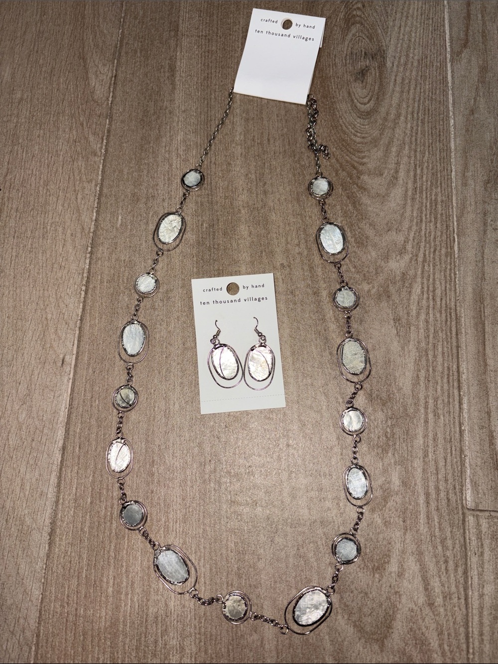 Handmade Capiz shell jewelry
